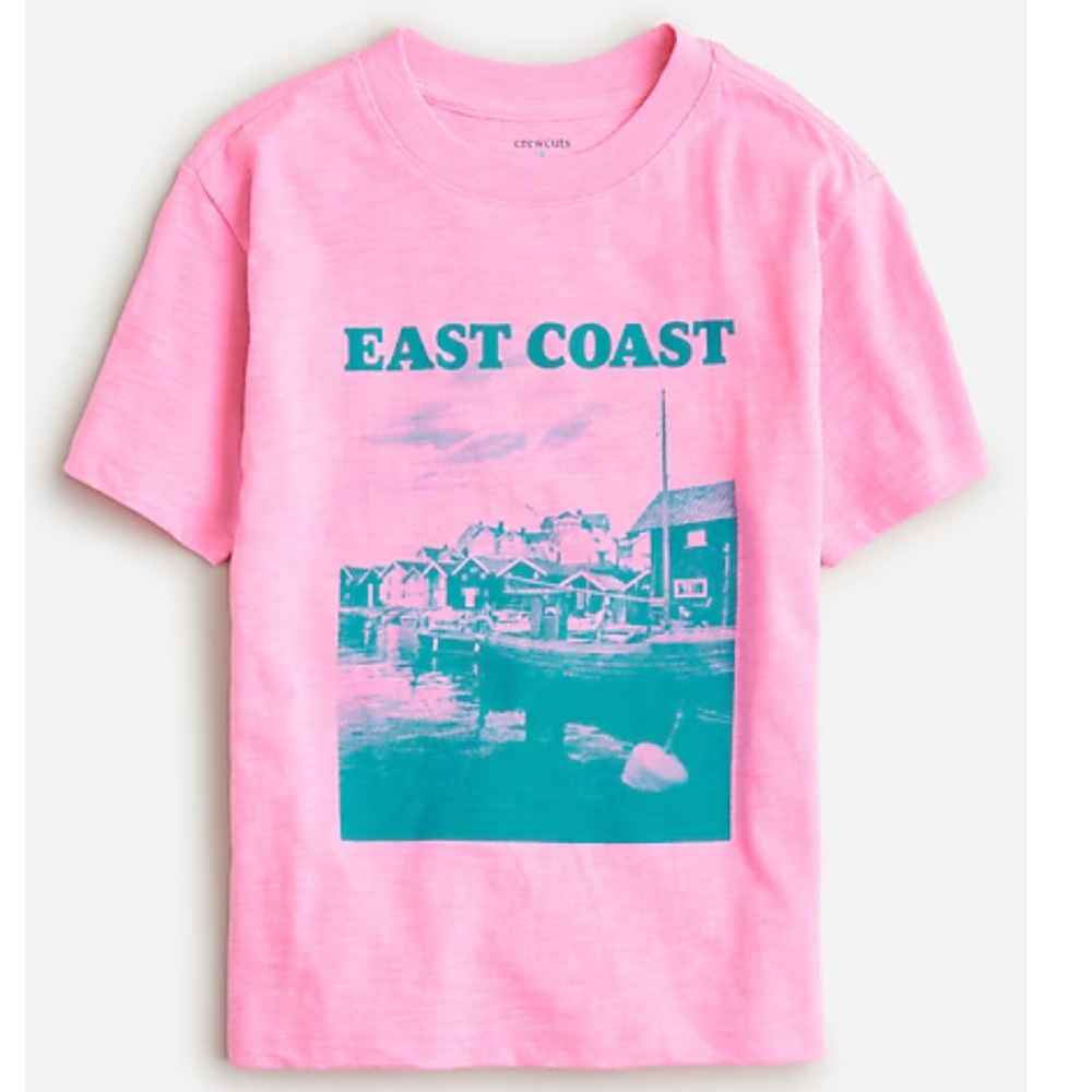 J. Crew Crewcuts Kids' East Coast graphic T shirt
Size: XL (12-14) NEW - Picture 1 of 13